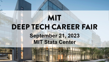 MIT Deep Tech Career Fair