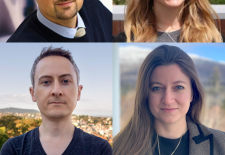 headshots of 4 faculty members