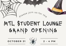 student lounge grand opening