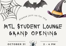 student lounge grand opening