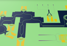 Acoustic wave microsystems for chip-scale RF and optical signal processing