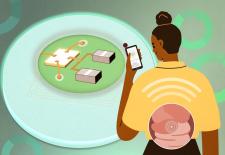 A tiny ingestible sensor