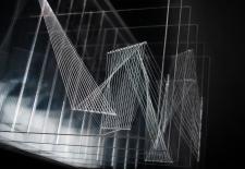 This illustration uses a layered sculpture to interpret a phenomenon that can cause a quantum circuit to perform differently than expected