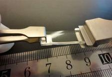 A new material produced by Juejun Hu and his team can be repeatedly stretched without losing its optical properties.