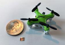 Chip upgrade helps miniature drones navigate