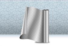 A graphene roll-out