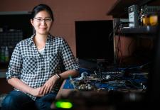 Associate professor Vivienne Sze is bringing artificial intelligence applications to smartphones and tiny robots by co-designing energy-efficient hardware and software.